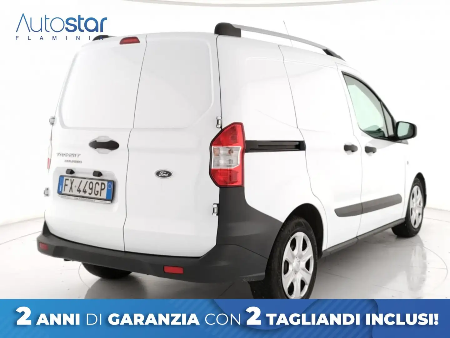 Ford Transit Courier 1.5 tdci 75cv S&S Trend my20 Bianco - 2