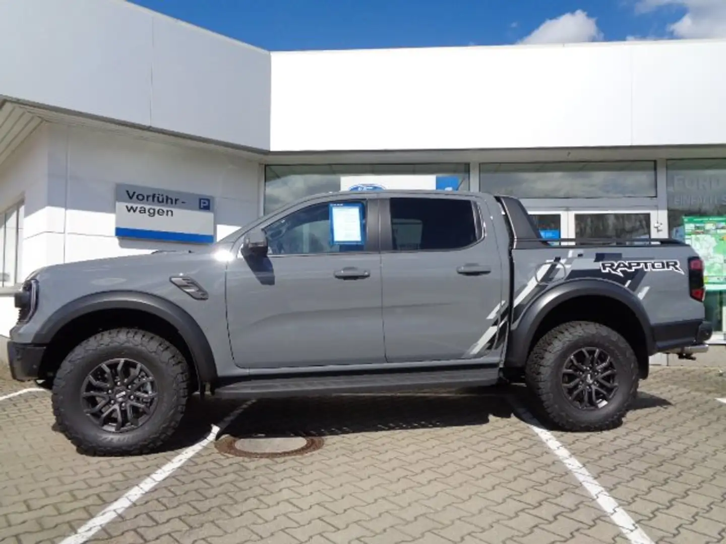 Ford Ranger Raptor e-4WD Doppelkabine Серый - 2