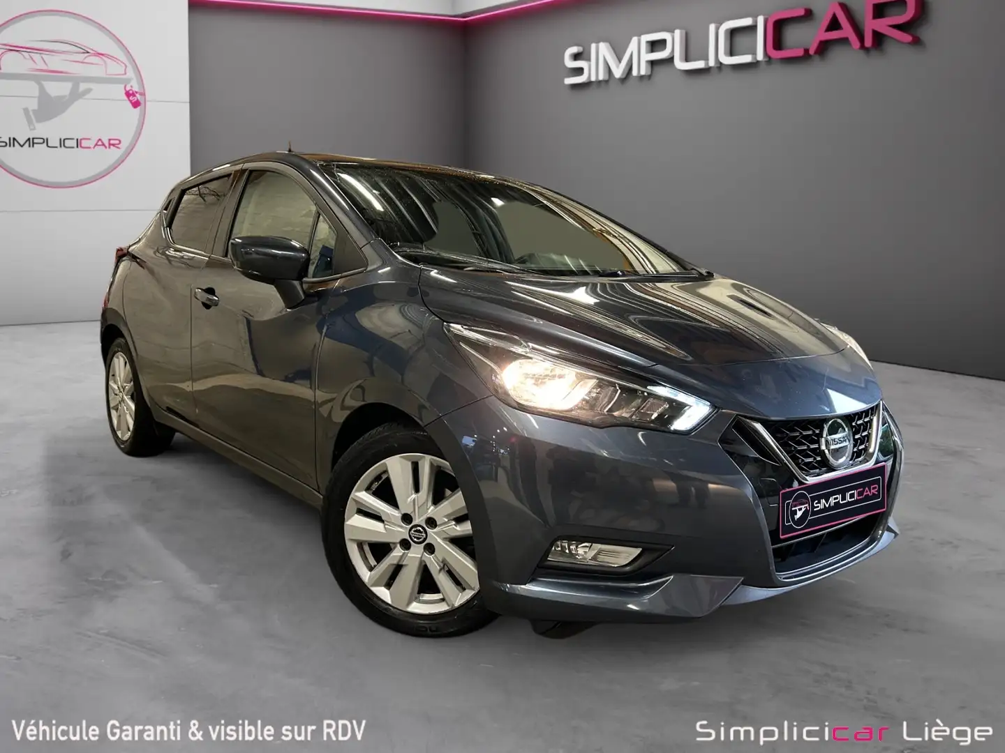 Nissan Micra Micra 1.0 IG-T Tekna Xtronic Bleu - 1