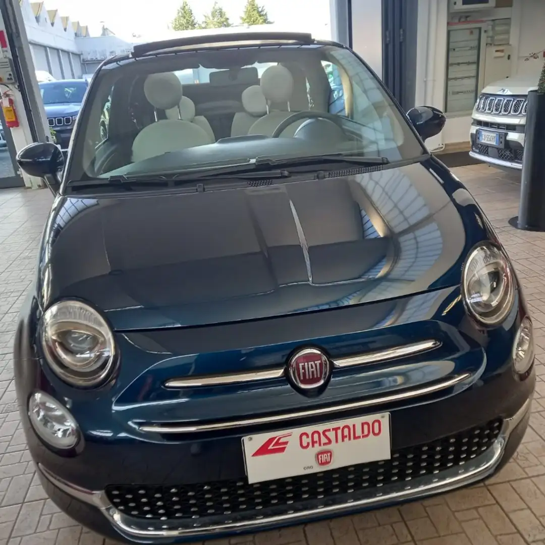 Fiat 500C 1.0 Hybrid Blu/Azzurro - 1