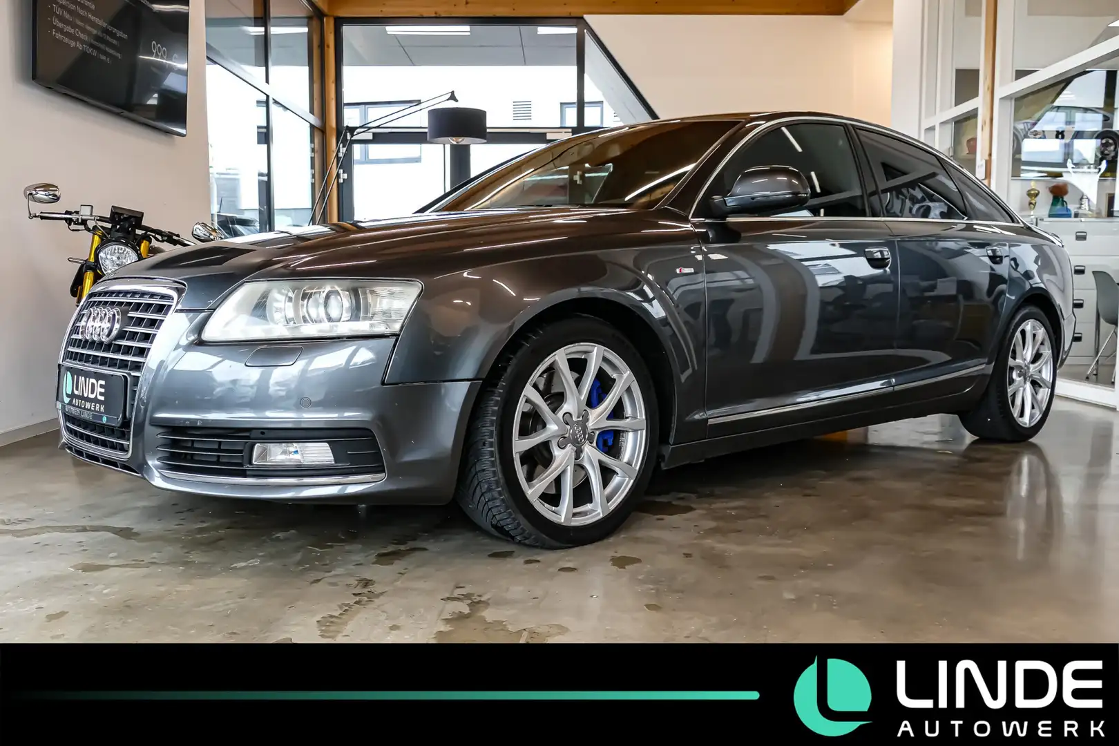 Audi A6 2.7 TDI S-Line |LEDER|NAVI|BOSE|R.KAMERA|SHZ Grau - 1
