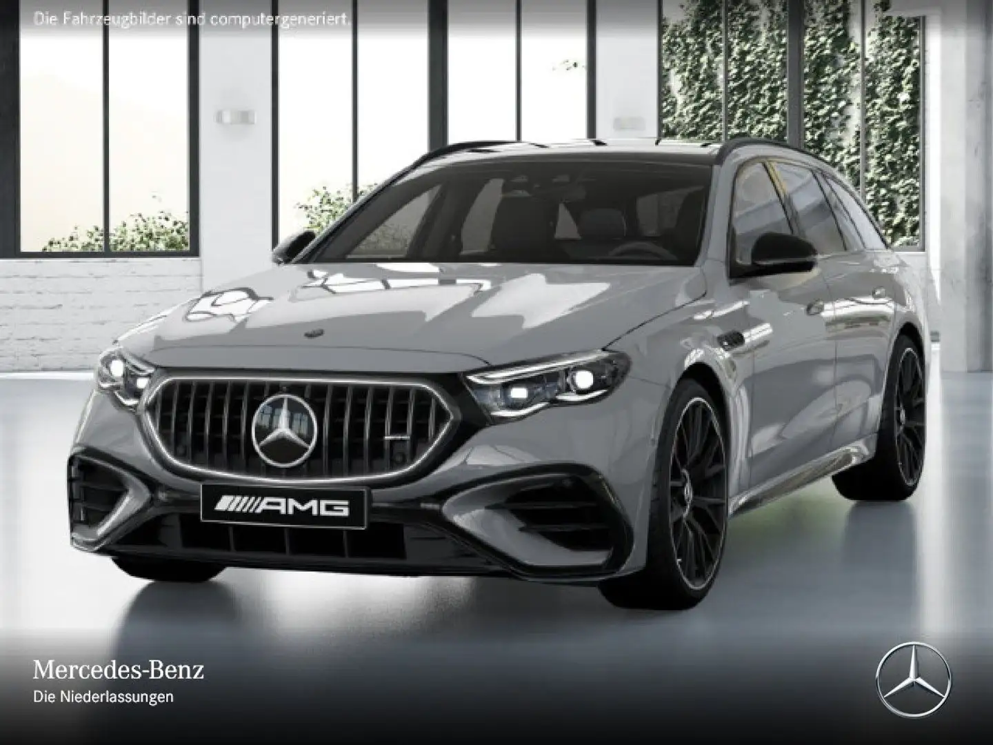 Mercedes-Benz E 53 AMG T 4M Hybrid Driversp Fahrass Pano Distr. Grey - 2