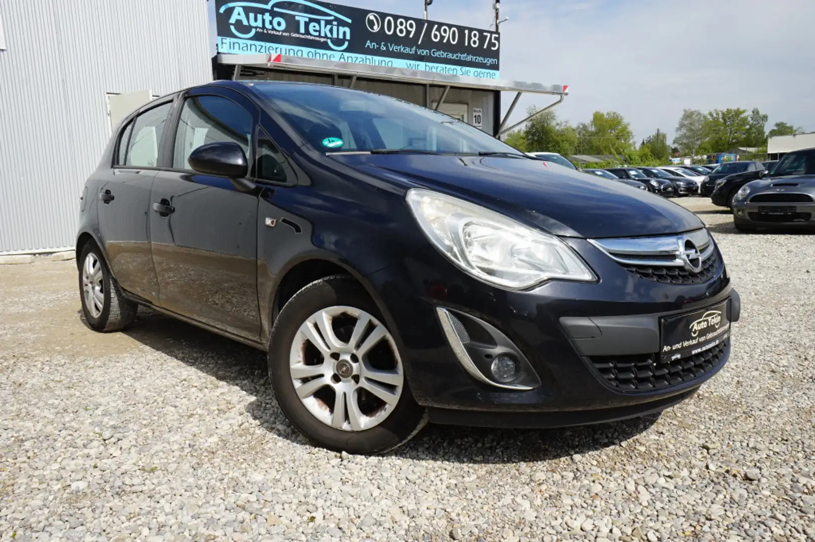 Opel Corsa D 1.2 Satellite |HU AU NEU| |Bremsen NEU| Schwarz - 1