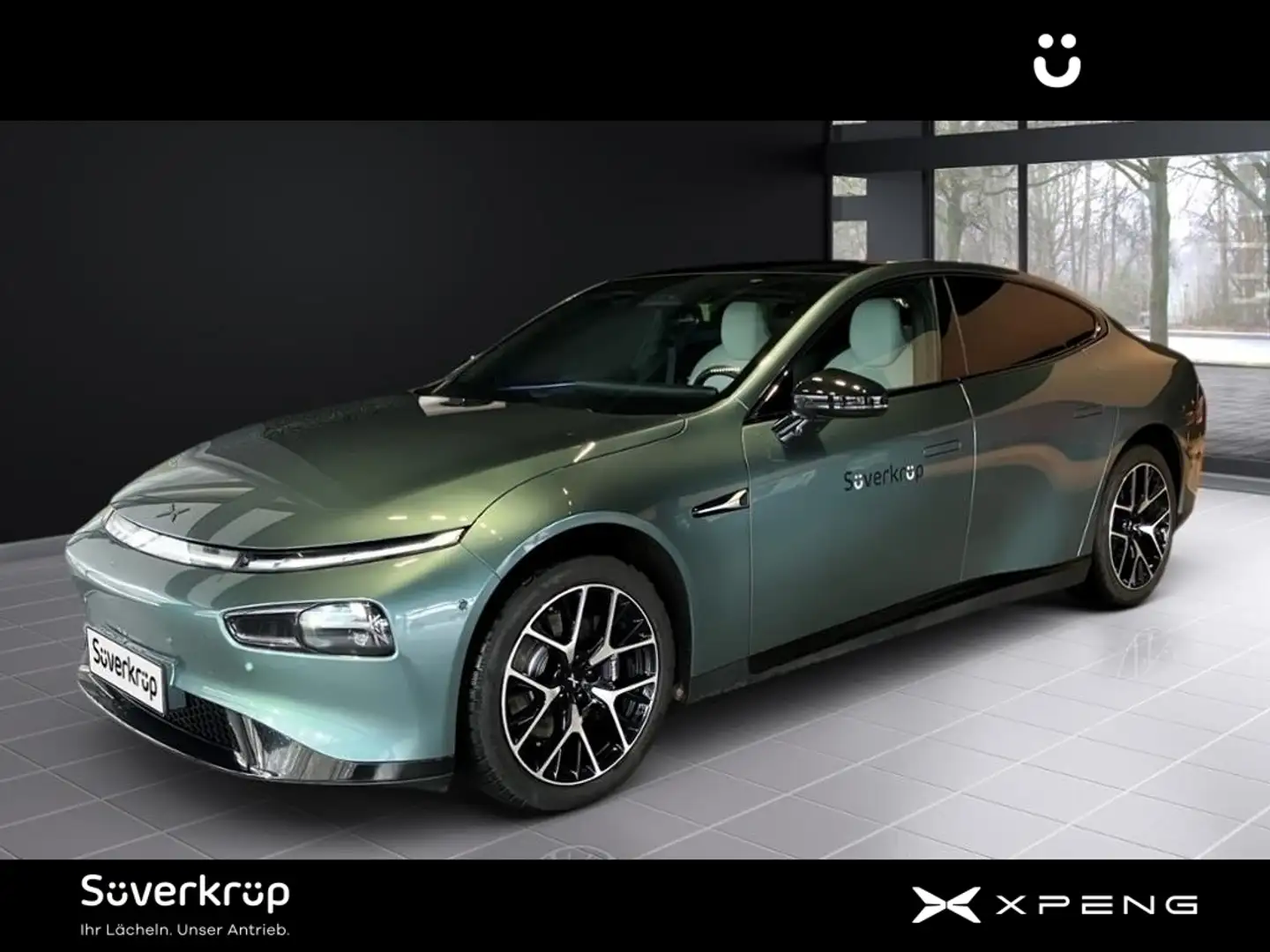 Xpeng P7 AWD Performance Grün - 1