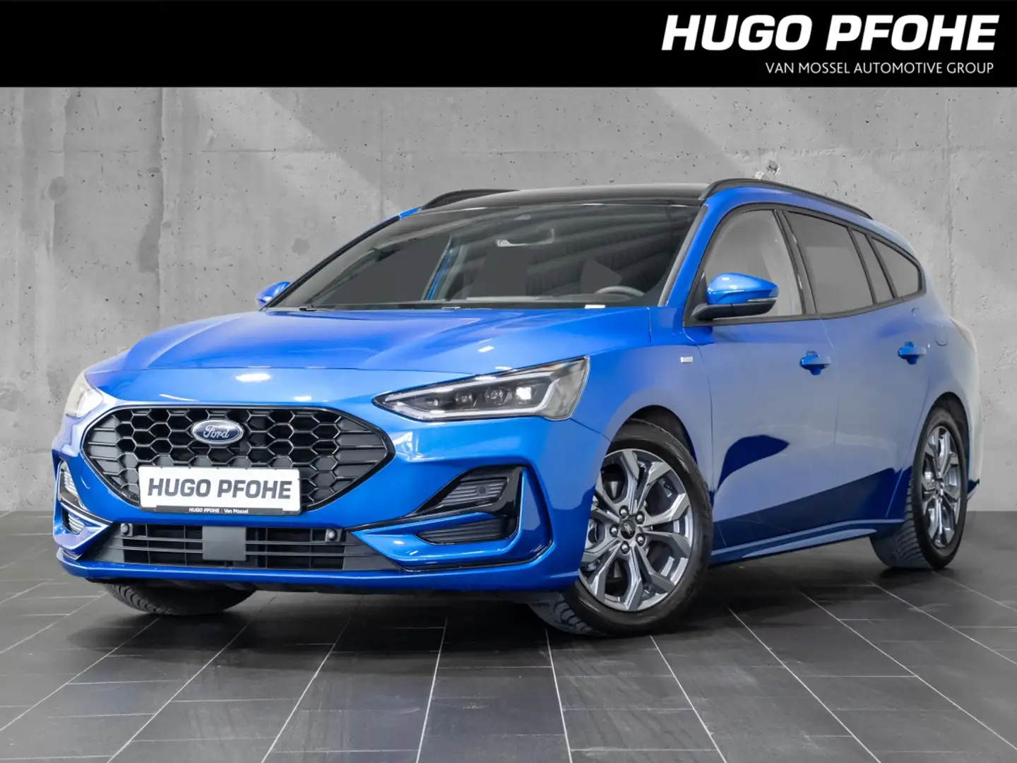 Ford Focus ST-Line X Turnier AUT|PANO|MATRIX|AHK|LED|NAVI Blu/Azzurro - 1
