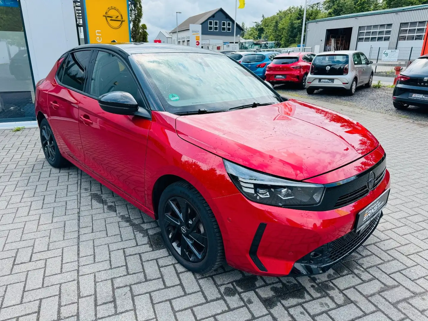 Opel Corsa F GS*KAMERA*PDC vo/hi*CARPLAY*SHZ*LHZ* Rood - 2