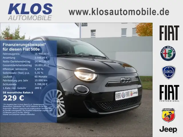Fiat 500 AT 23,8 Kwh 95PS KOMFORT KAMERA SHZ