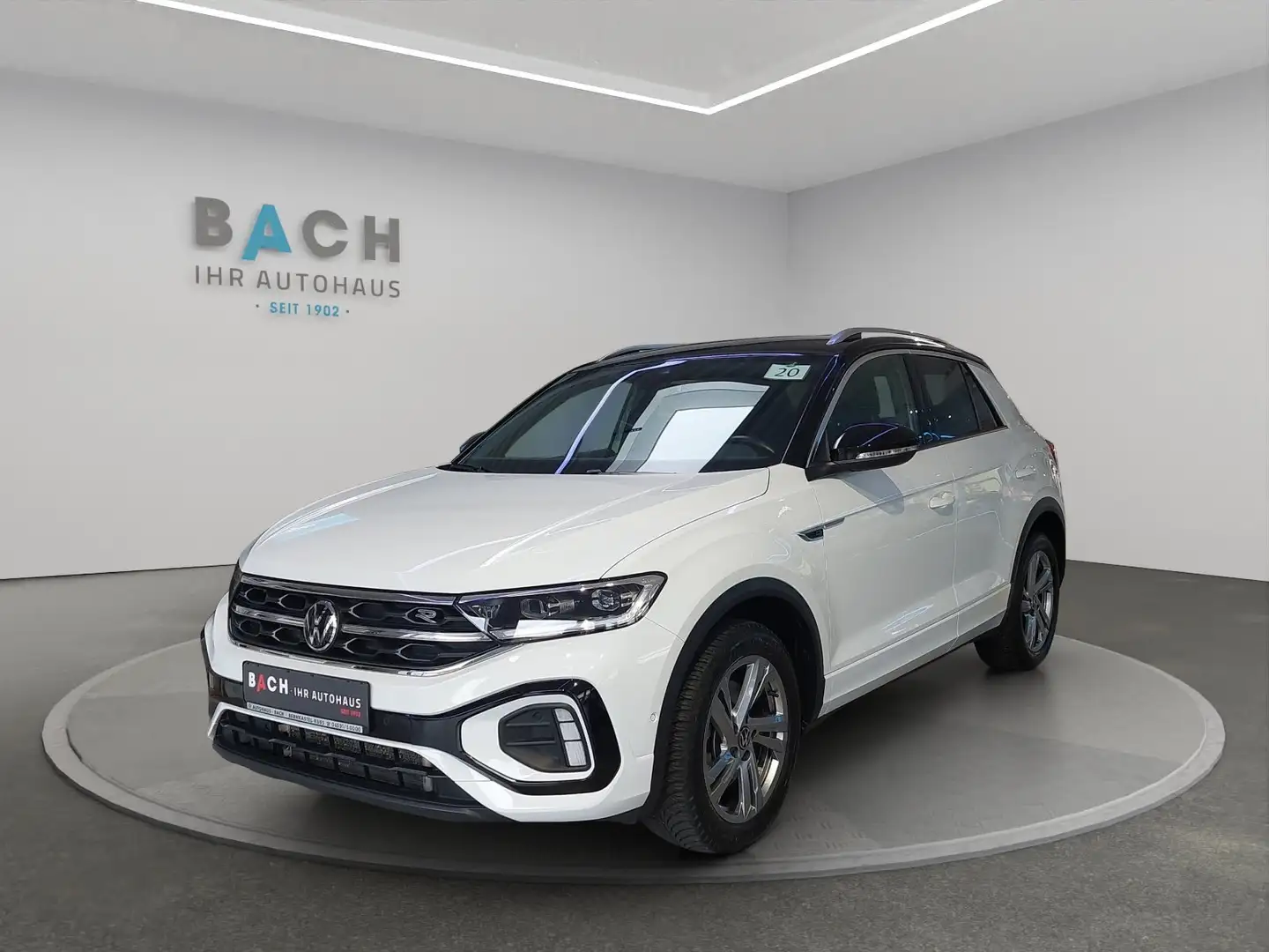 Volkswagen T-Roc 2,0 TDI DSG R-Line Blanc - 1