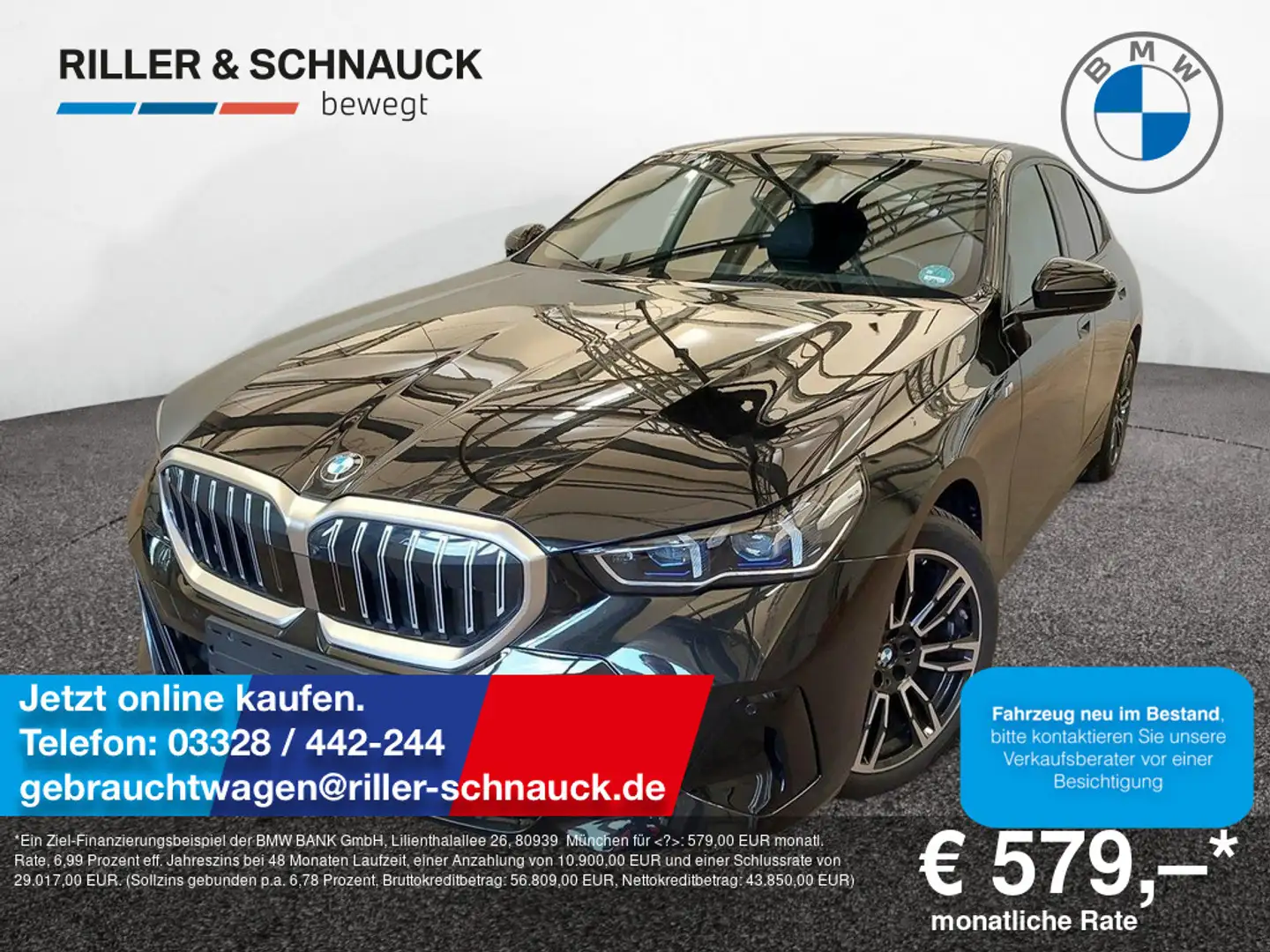 BMW 520 d M Sport SITZBELÜFTUNG+HK+ACC+HUD+MEM Schwarz - 1