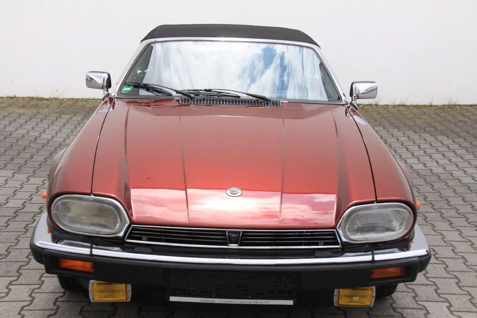 Jaguar XJS Cabrio 2 Jahre Garantie Červená - 1