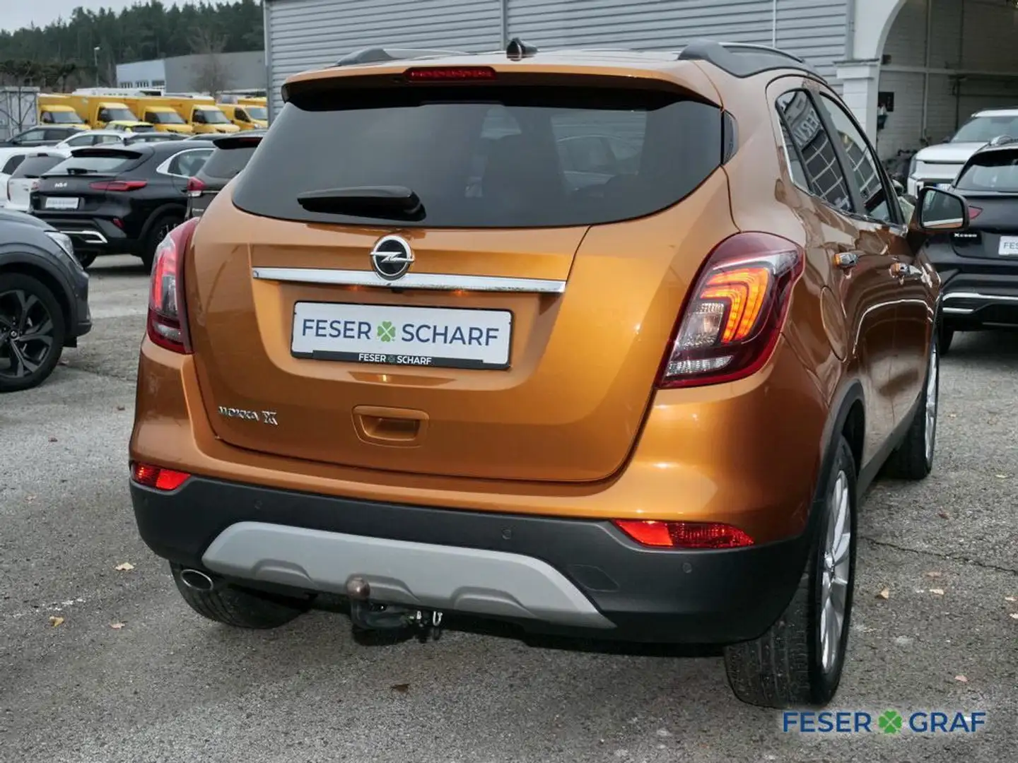Opel Mokka X CDTI 1.6 Navi LED AHK Parkpilot Alu-18` Orange - 2