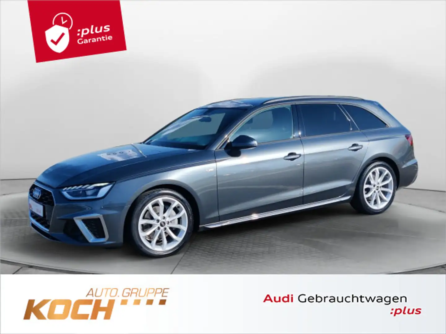 Audi A4 40 TDI q. S-Tronic S-Line 2x, LED, ACC, Grau - 1