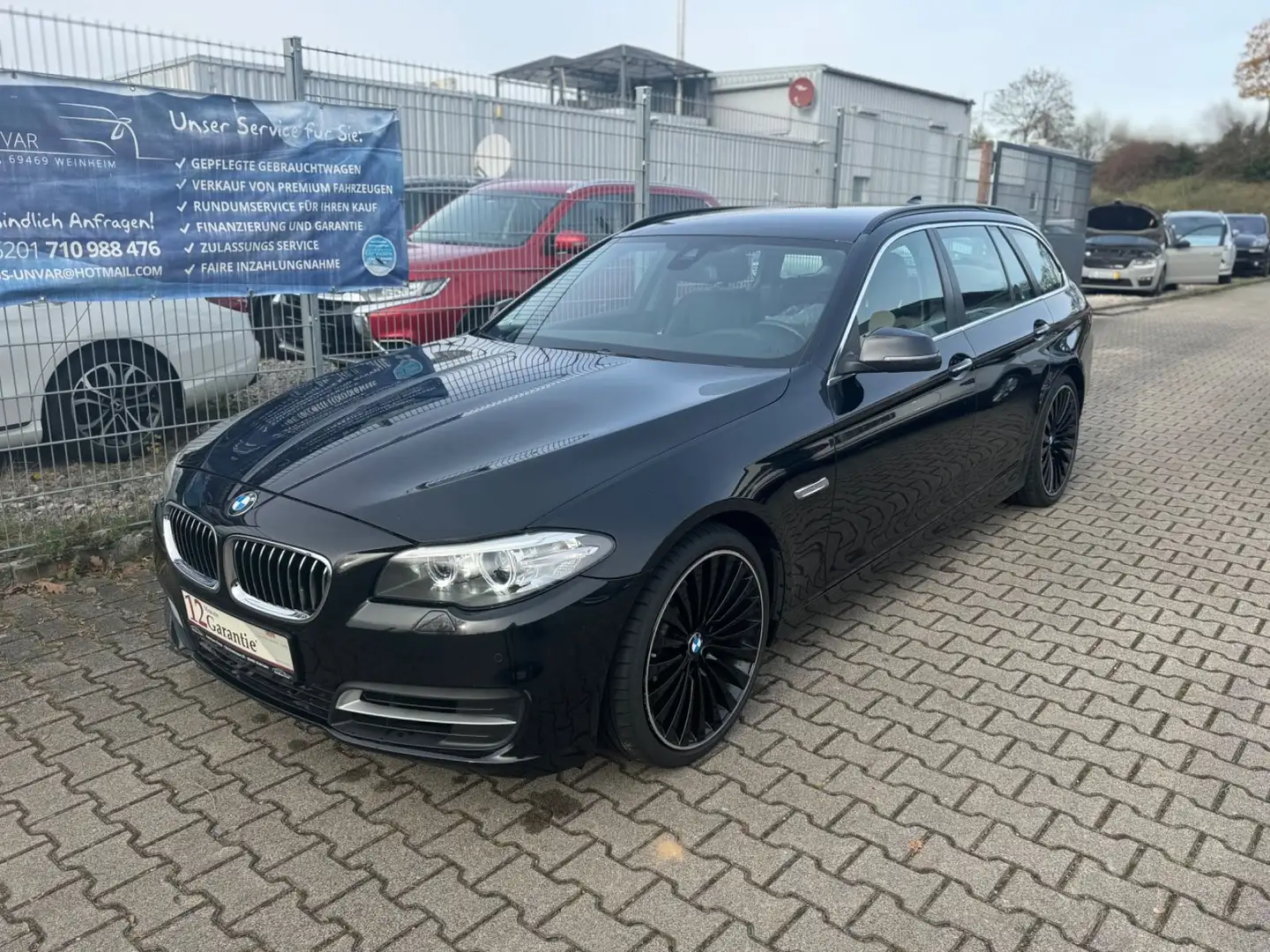 BMW 520 Baureihe 5 Touring 520d |LEDER|SOFT-CLOSE|EUR6| Noir - 1