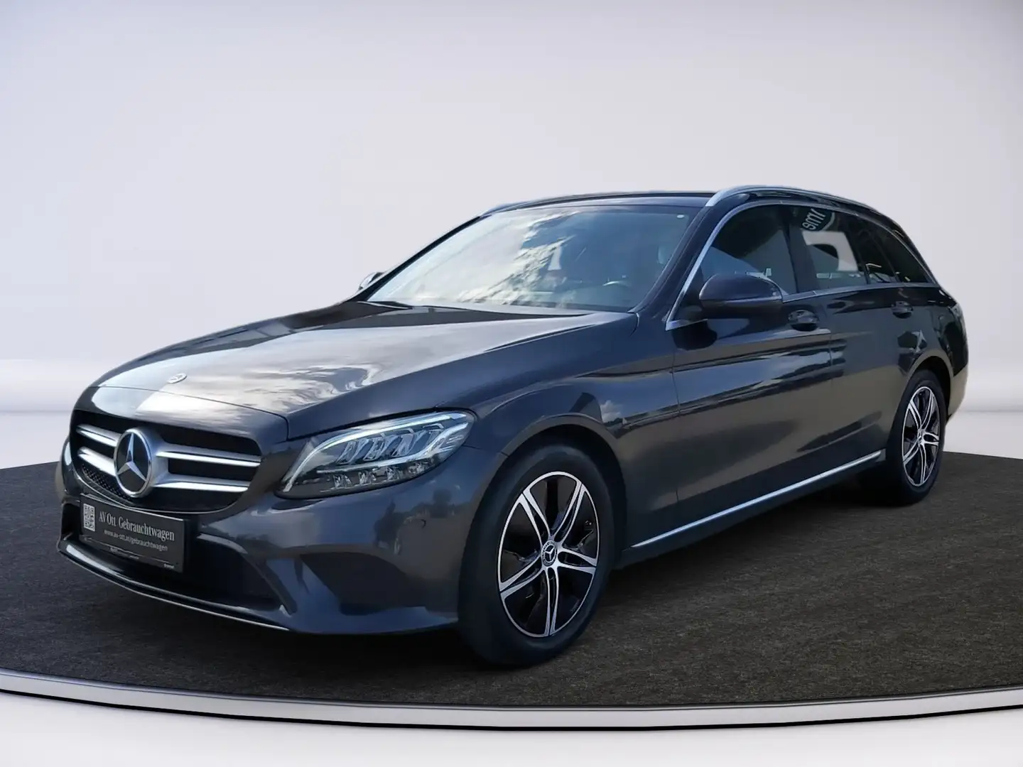 Mercedes-Benz C 180 d T Avantgarde Gris - 2