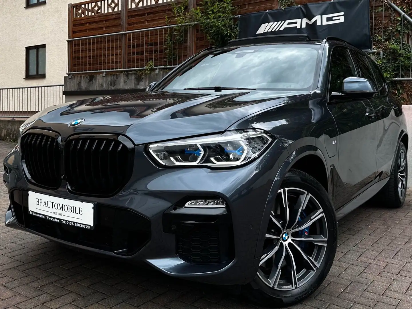 BMW X5 xDr45e M Sport PANO*Laser*DA-Prof*H&K*360° Gris - 1
