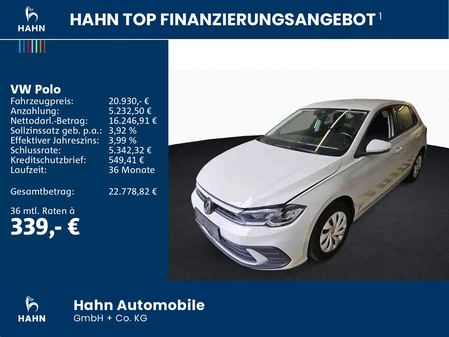 Volkswagen Polo 1.0TSI DSG Life LED AHK APP Sitzh Parklenk Grau - 2