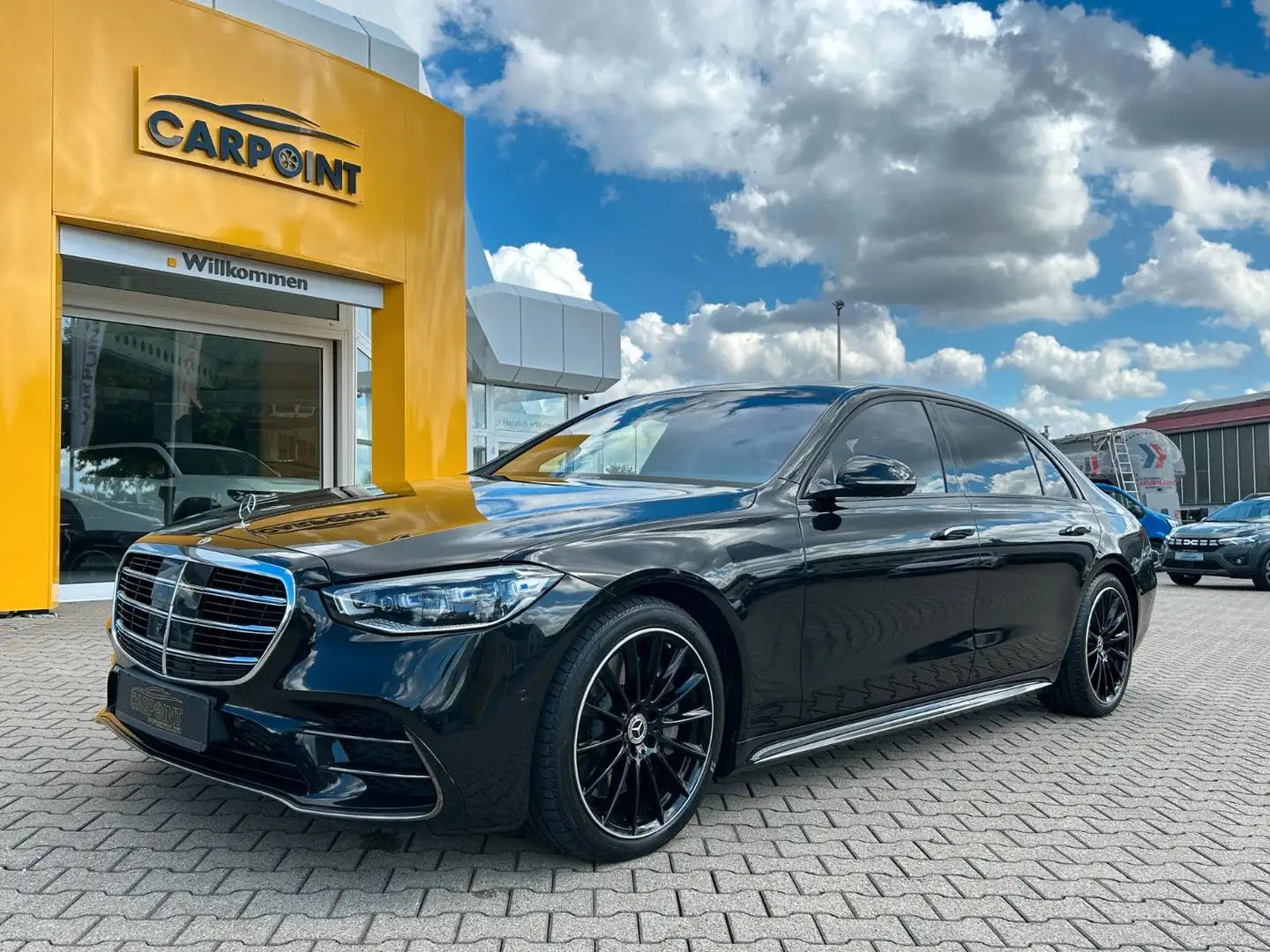 Mercedes-Benz S 400 d 4Matic Lang AMG Burmester 4D Chauffeur Schwarz - 1
