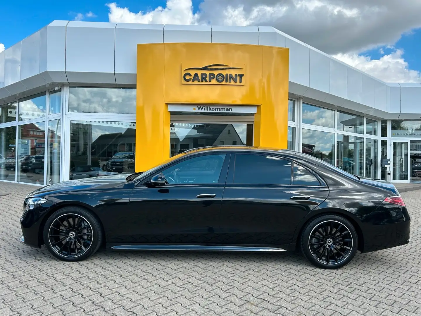 Mercedes-Benz S 400 d 4Matic Lang AMG Burmester 4D Chauffeur Schwarz - 2