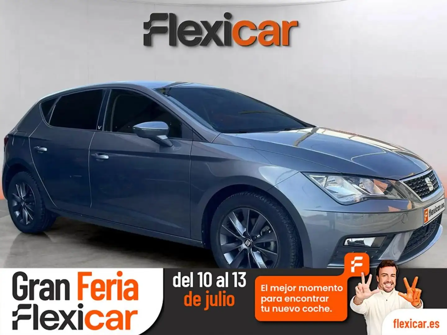 SEAT Leon 1.4 TGI GNC St&Sp Style Visio Navi Grijs - 1