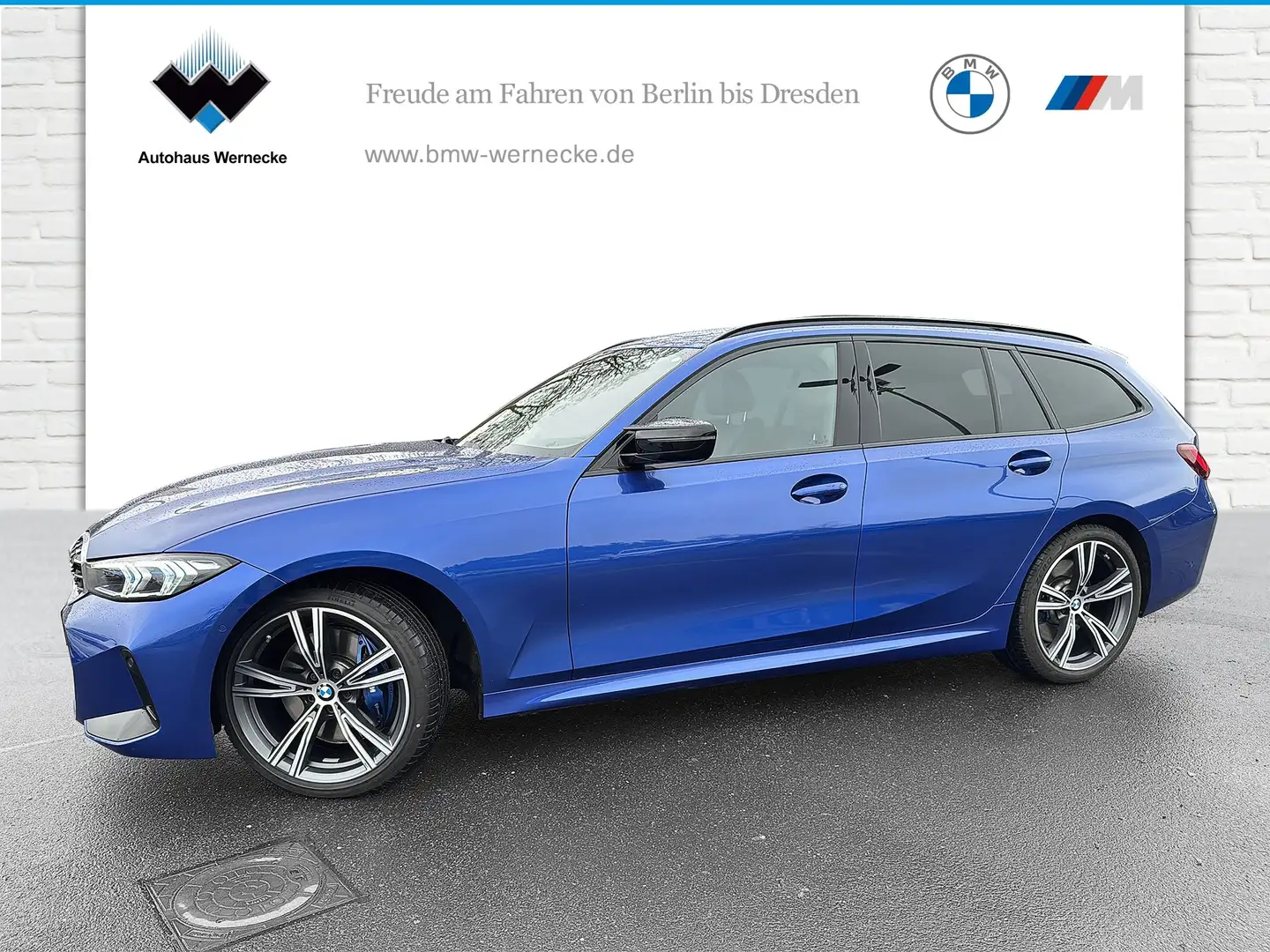 BMW 340 M340i xDrive Touring HiFi DAB LED Standhzg. AHK Blau - 2