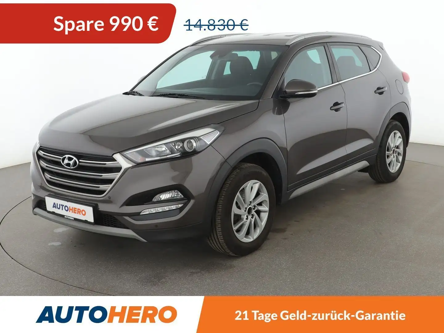Hyundai TUCSON 1.6 Classic blue 2WD*NAVI*CAM*TEMPO*PDC* Grau - 1