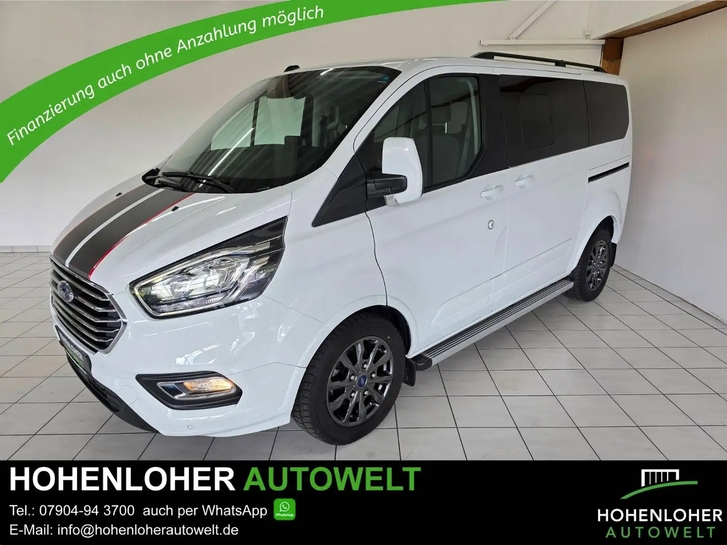 Ford Tourneo Custom L1 Titanium Autom. 8-Sitzer*AHK* Weiß - 1