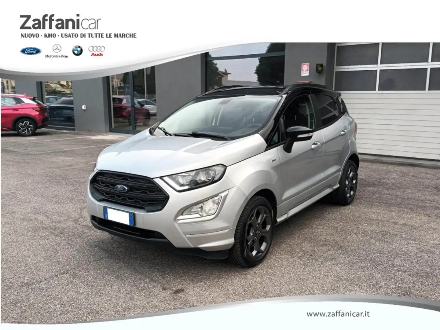 Ford EcoSport 1.0 EcoBoost 100 CV ST-Line NEOPATENTATO Grigio - 1