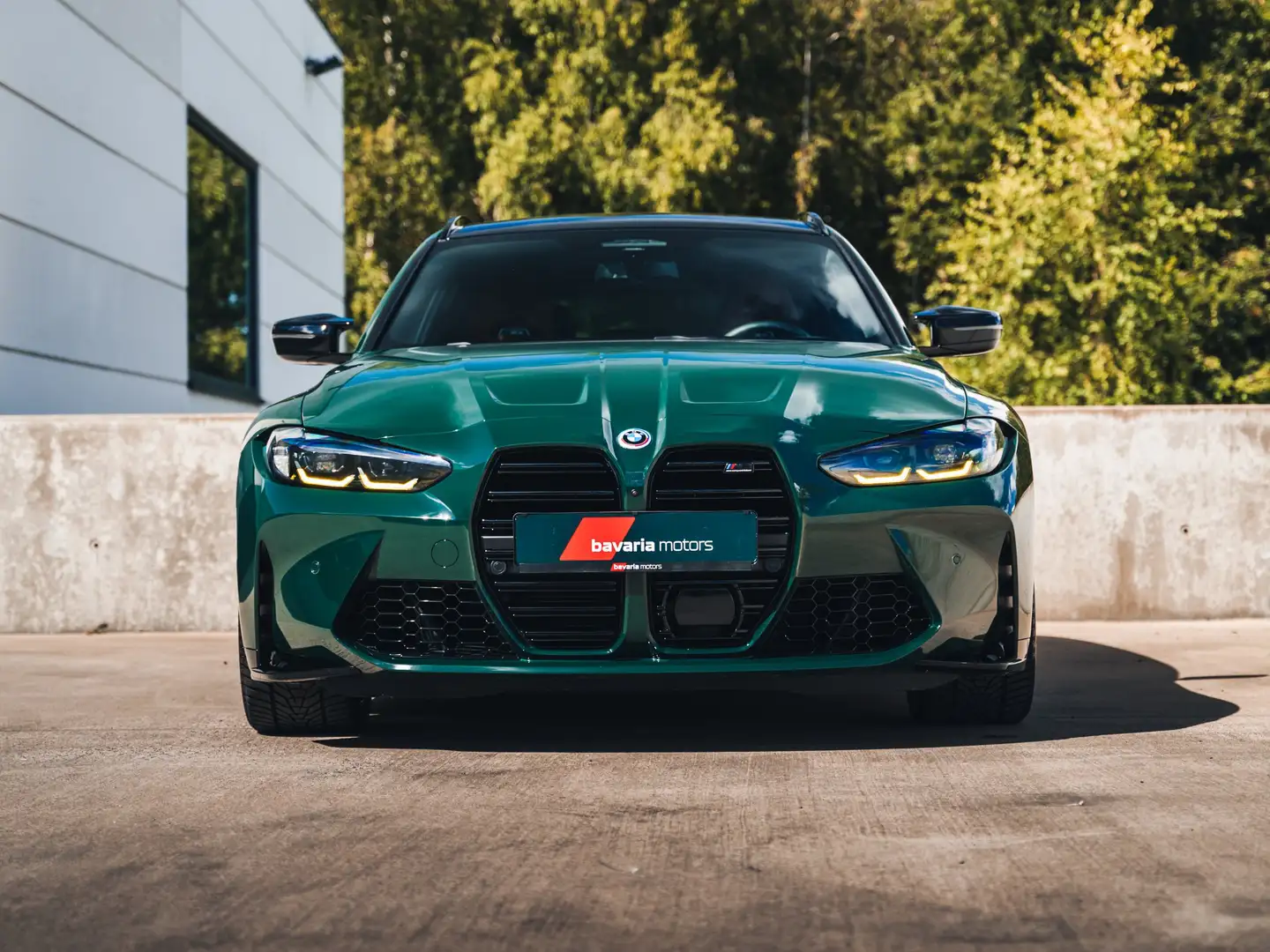 BMW M3 Competition xDrive Touring / British Racing Green Verde - 2