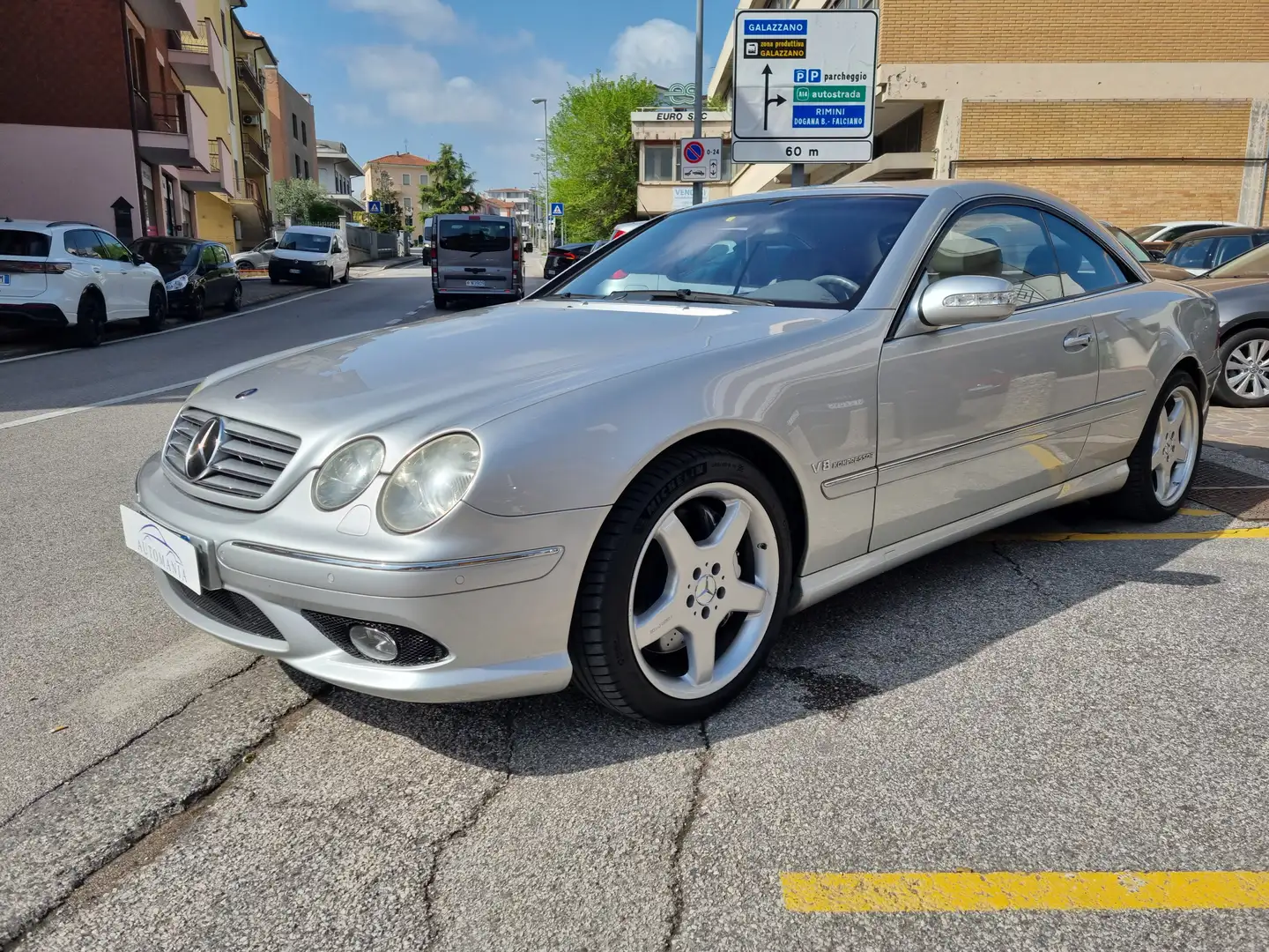 Mercedes-Benz CL CL Coupe 215 Coupe 55 kompr AMG 500CV -Special Edition- Storica-Bollo €28.47 Plateado - 1
