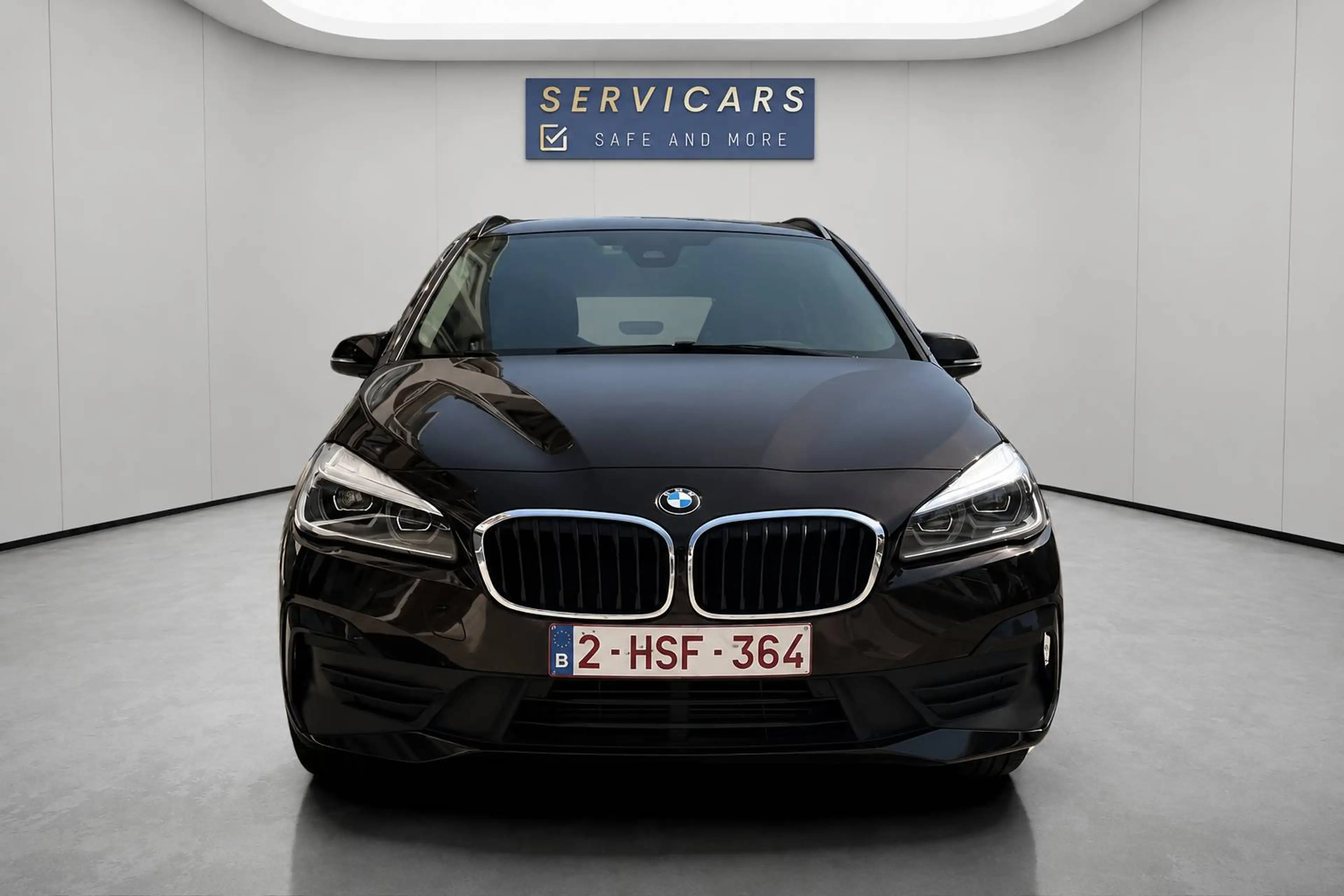 BMW 216 0484 49 55 12 | BMW Gran Tourer Advantage 216 dA AdBlue / Cuir / Auto / 7 PL / GAR 12 MOIS — photo 2