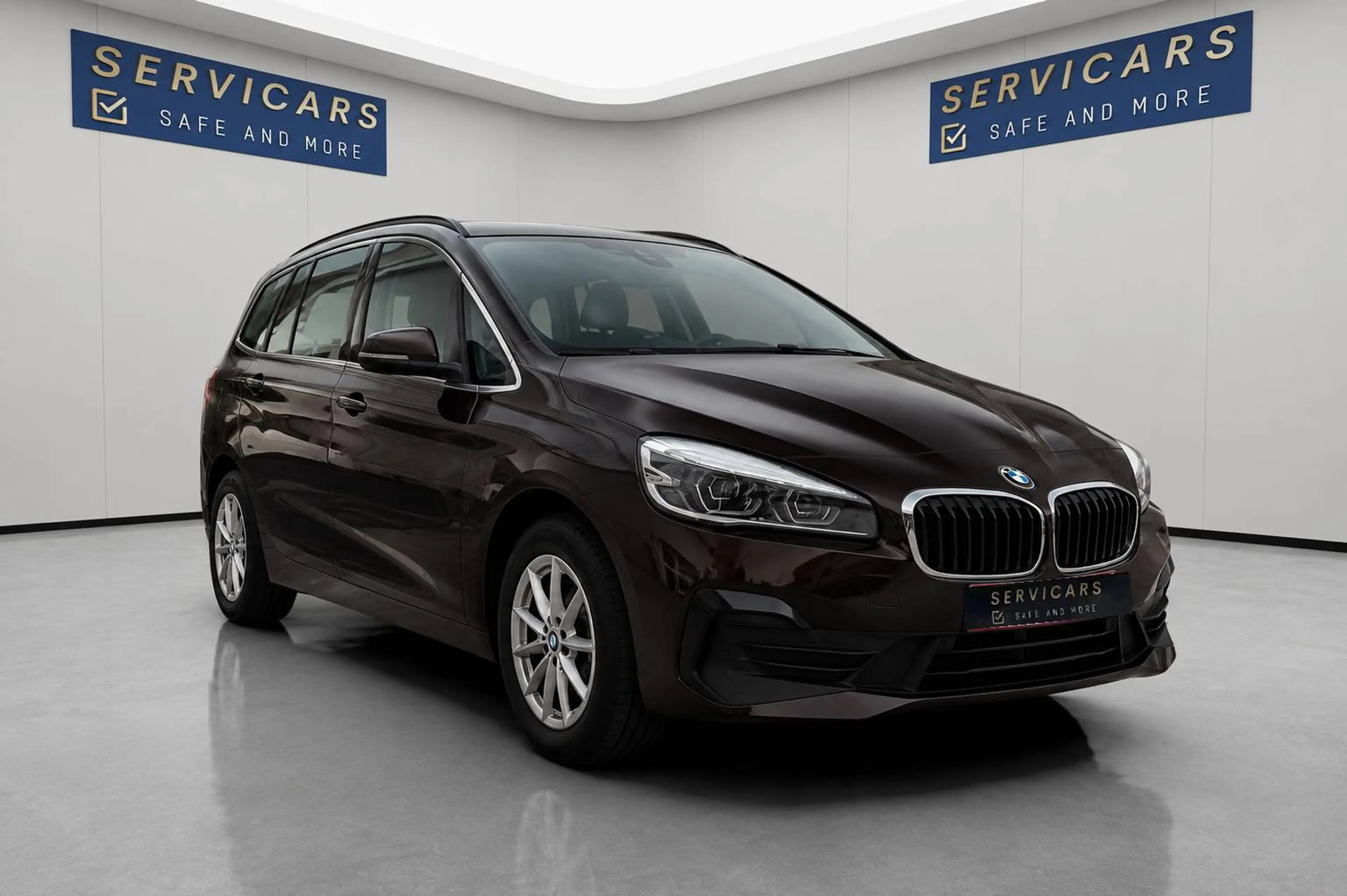 BMW 216 0484 49 55 12 | BMW Gran Tourer Advantage 216 dA AdBlue / Cuir / Auto / 7 PL / GAR 12 MOIS — photo 3