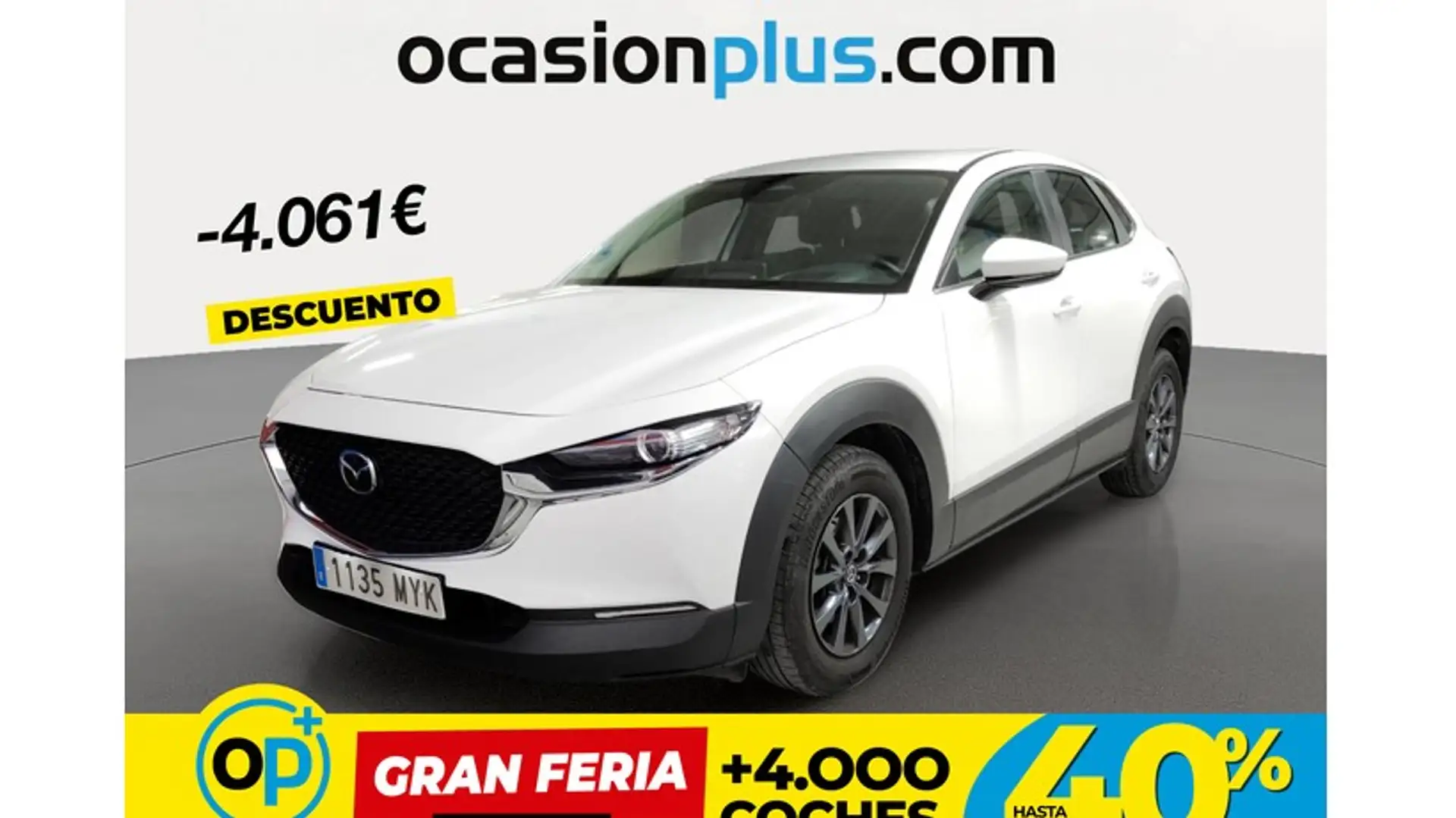 Mazda CX-30 2.5 e-Skyactiv-G Prime Line FWD Aut. 103kW Blanco - 1
