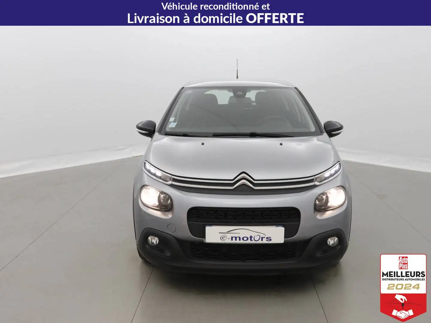 Citroen C3 PureTech 82 Feel Gris - 2