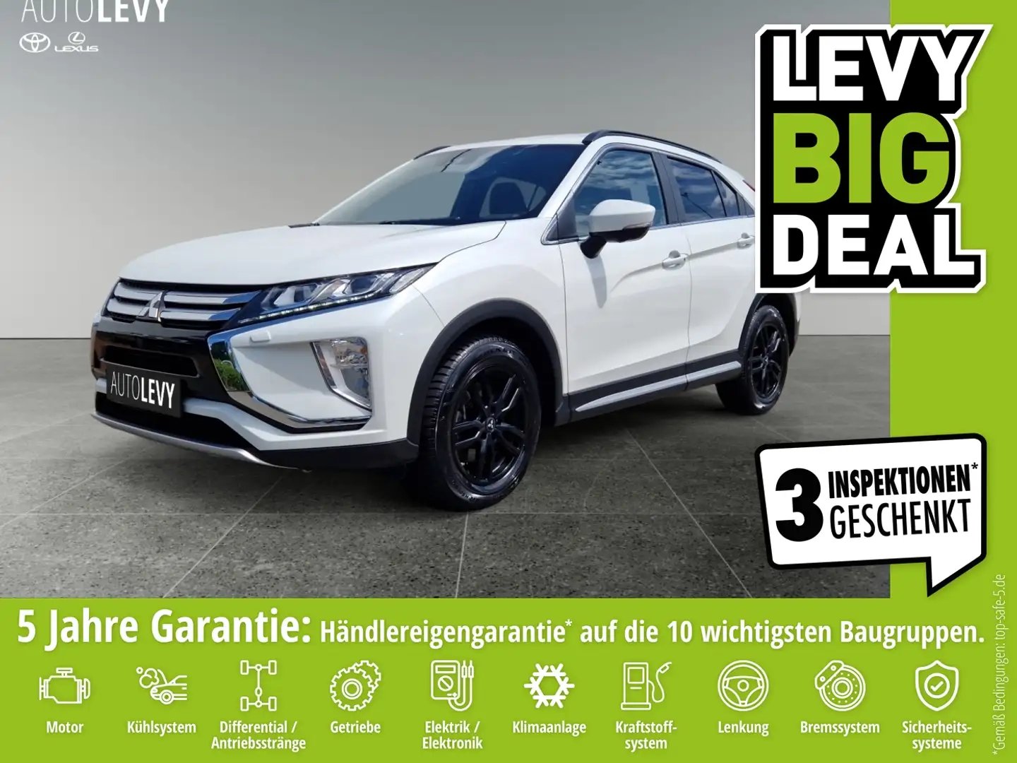 Mitsubishi Eclipse Cross 2.2 Di-D *SHZ*LHZ*App* Weiß - 1