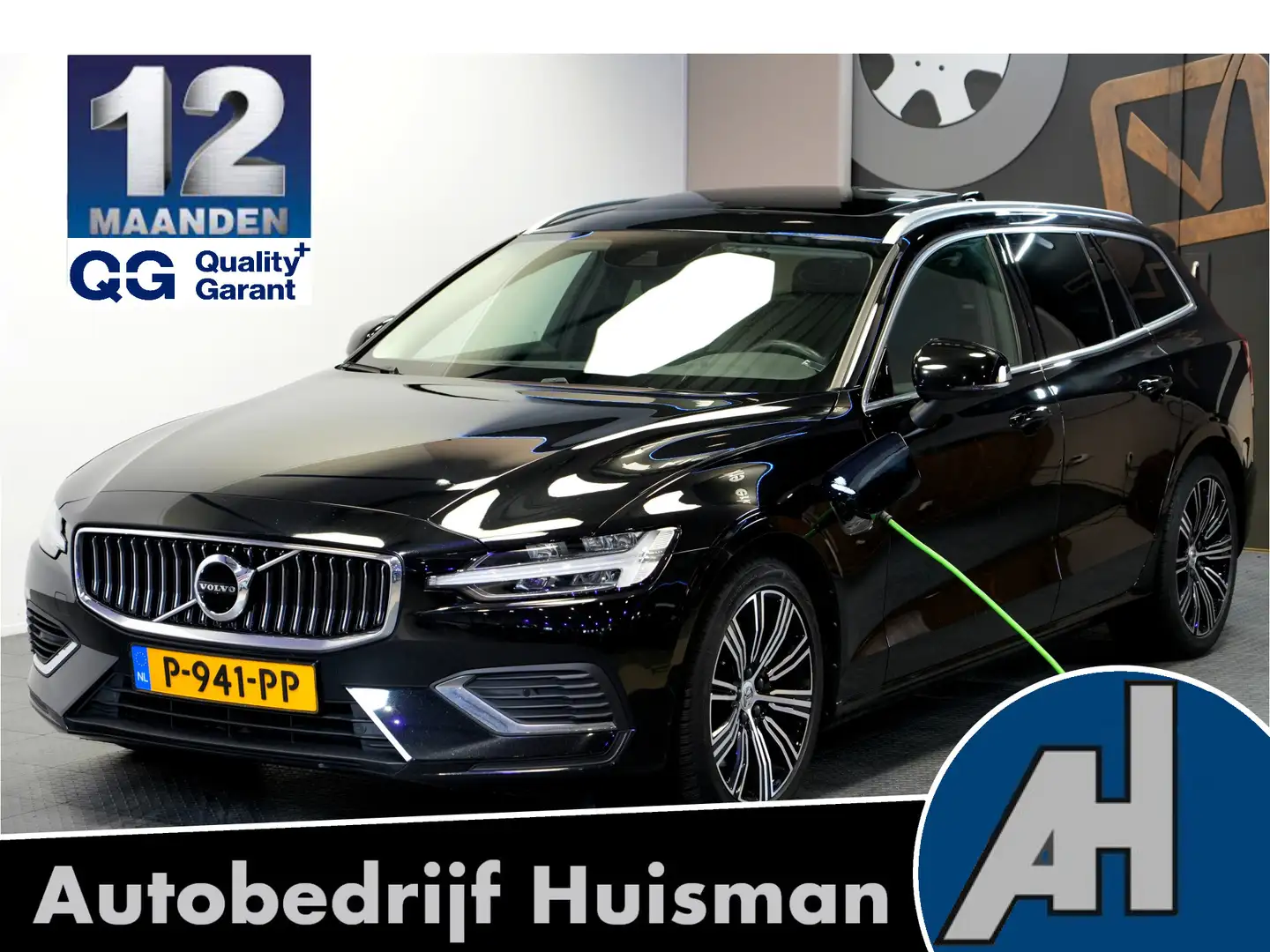 Volvo V60 2.0 T6 AWD Long Range 293kW/399pk Aut8 Recharge Pl Schwarz - 1