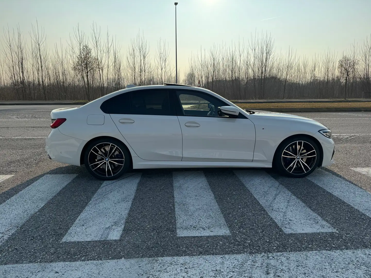 BMW 320 320d xdrive Msport auto garanzia 01/2025 Bianco - 1