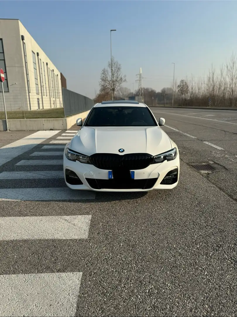 BMW 320 320d xdrive Msport auto garanzia 01/2025 Bianco - 2