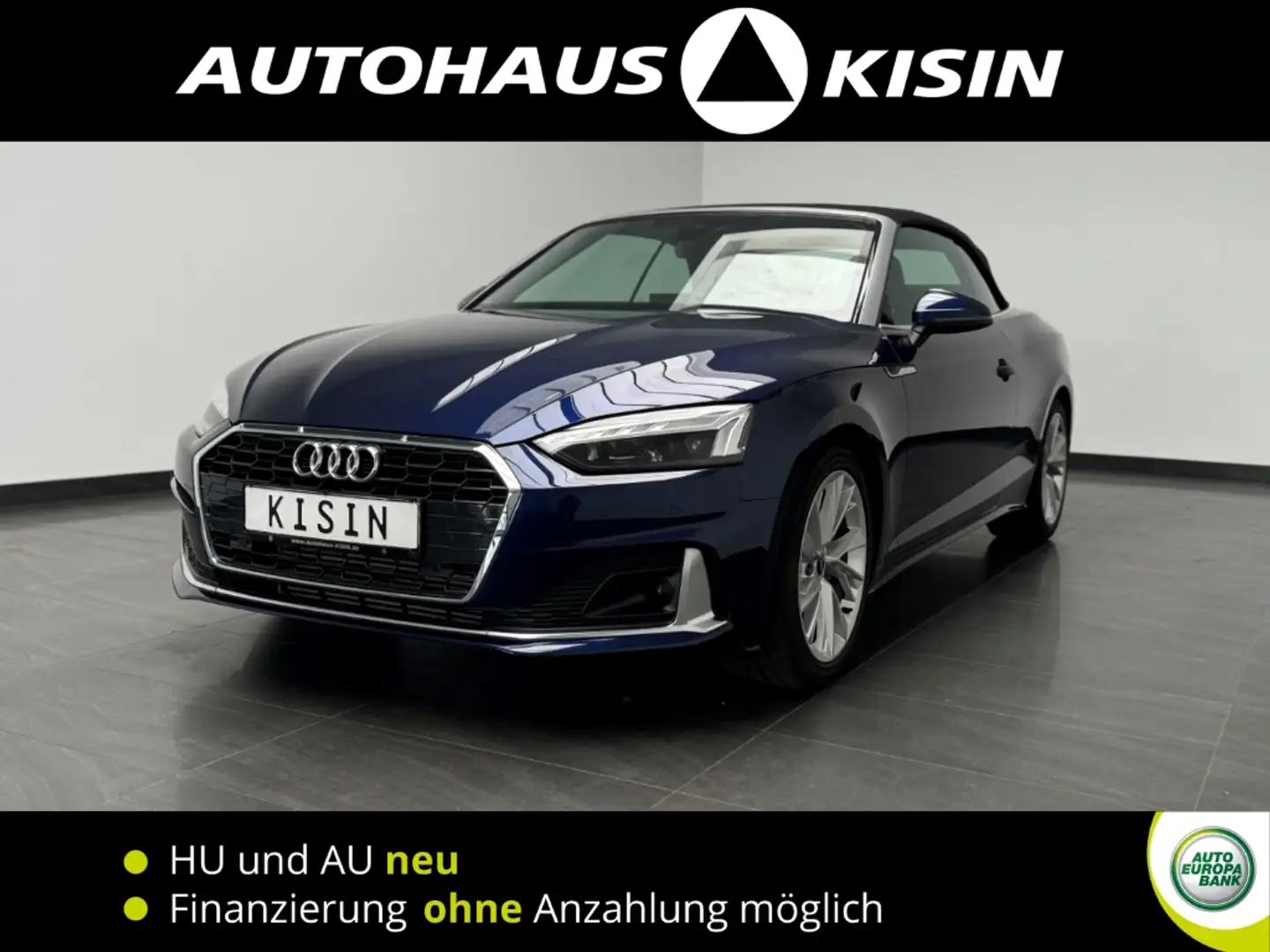 Audi A5 Cabriolet 40 TFSI advanced 2.0 /CAM /LED Blau - 1