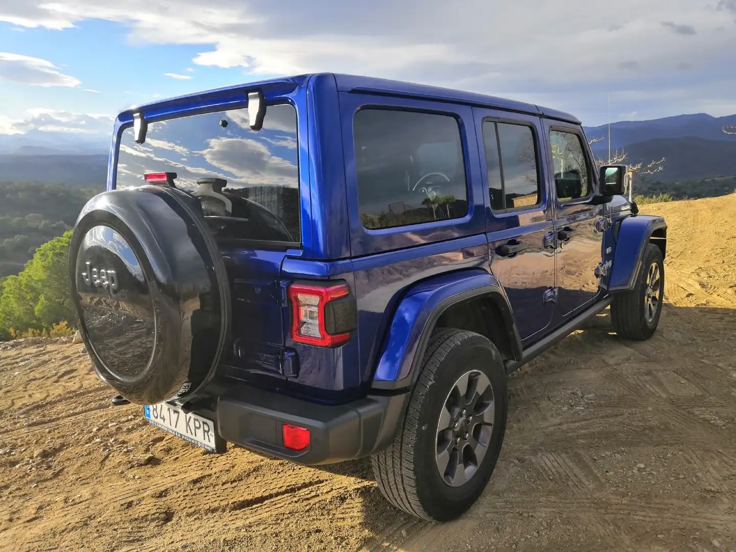 Jeep Wrangler Unlimited 2.2CRD Sahara 8ATX Azul - 2