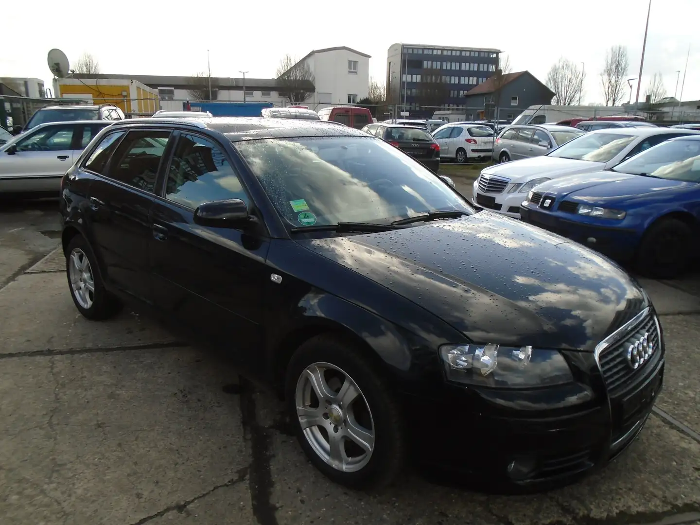 Audi A3 1.9 TDI Sportback DPF Ambiente-Tüv Möglich Siyah - 2