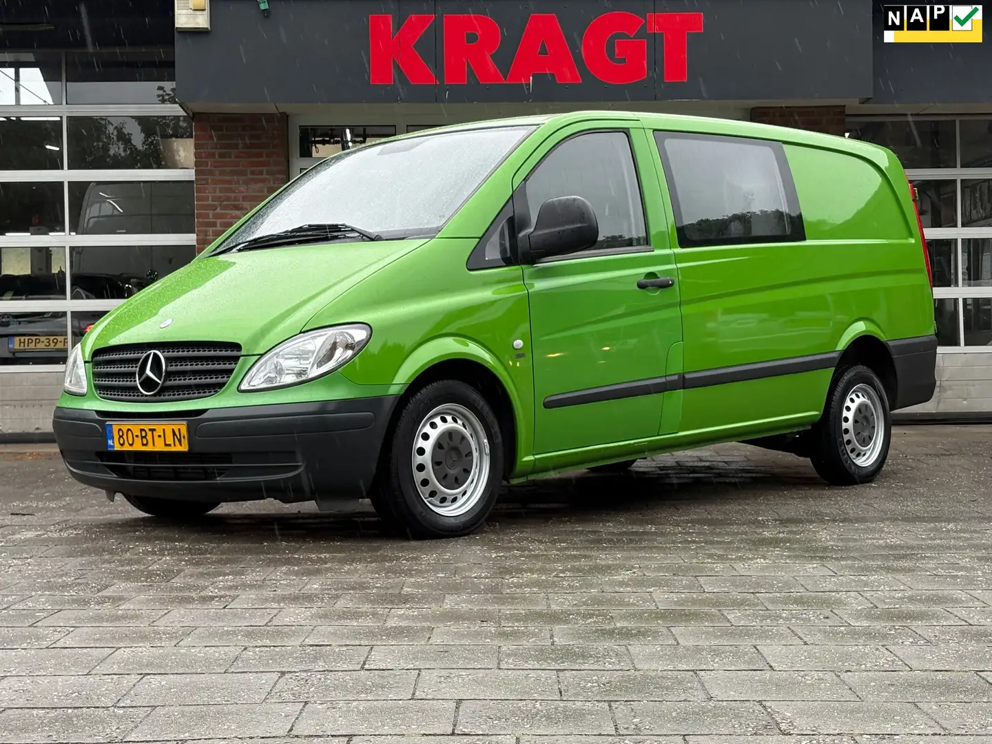 Mercedes-Benz Vito 109 CDI 320, DUBBELCABINE, radio, elektrische rame Verde - 1