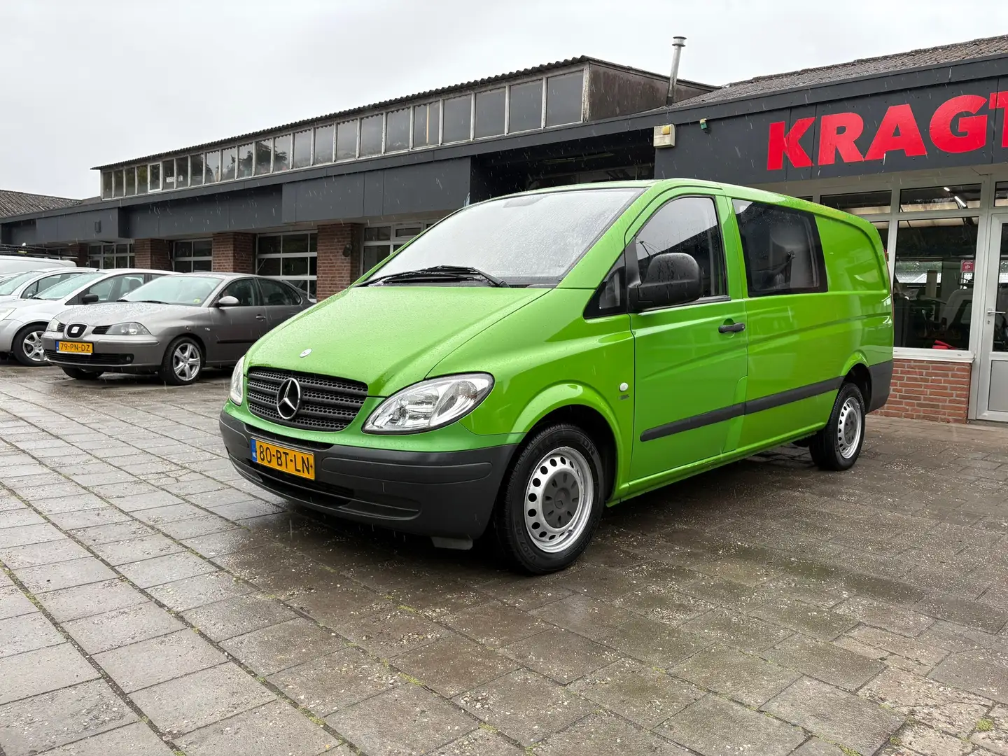 Mercedes-Benz Vito 109 CDI 320, DUBBELCABINE, radio, elektrische rame Verde - 2