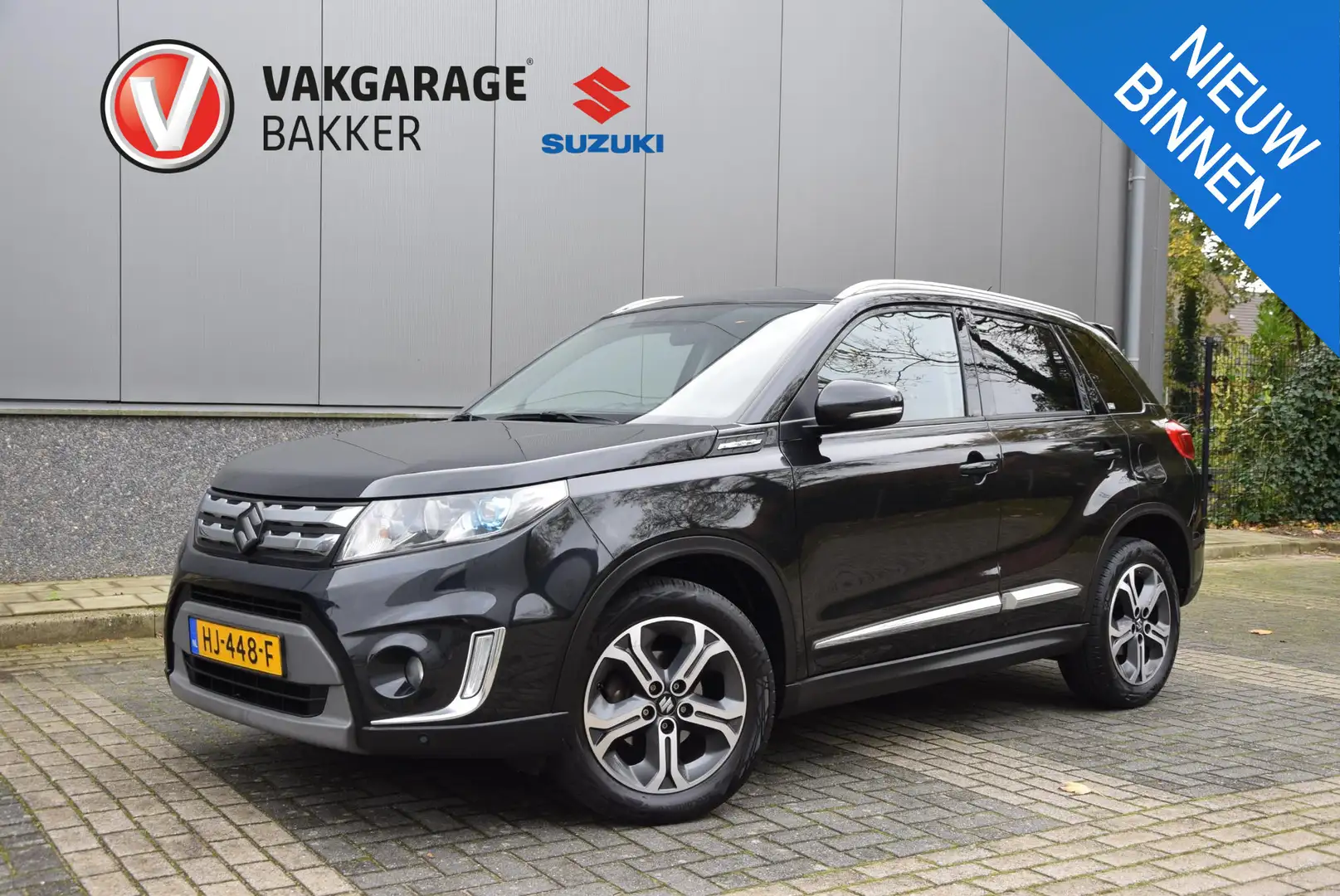 Suzuki Vitara 1.6 High Executive | Dealer onderhouden | Automaat Zwart - 1