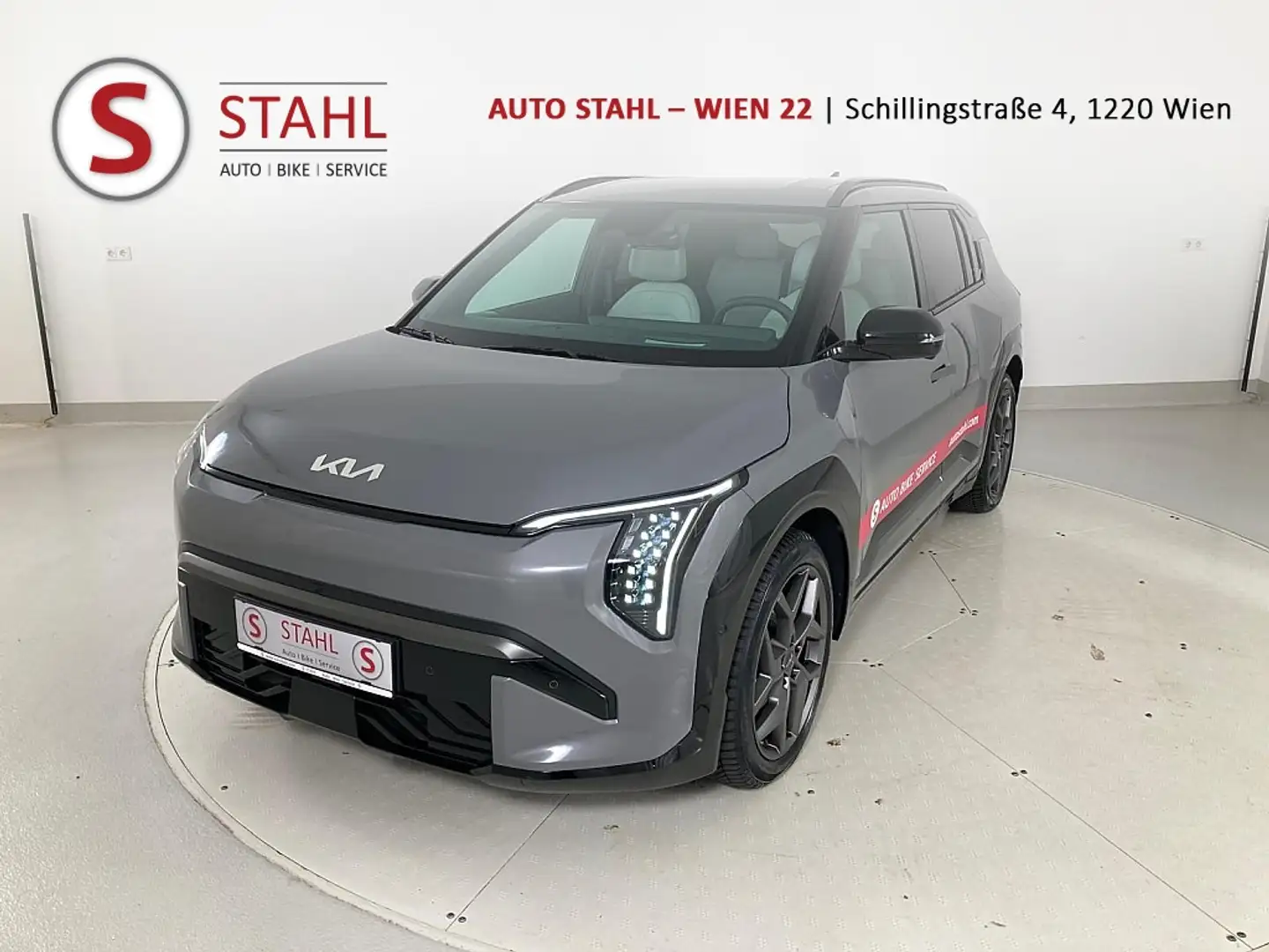 Kia EV3 FWD 81,4kWh Long Range GT-Line | Stahl Wien 22 Grau - 1