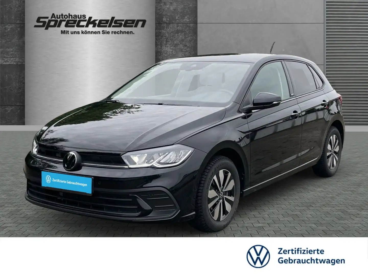 Volkswagen Polo 1.0 TSI++Move++Digitales Cockpit++LED Klima Schwarz - 1