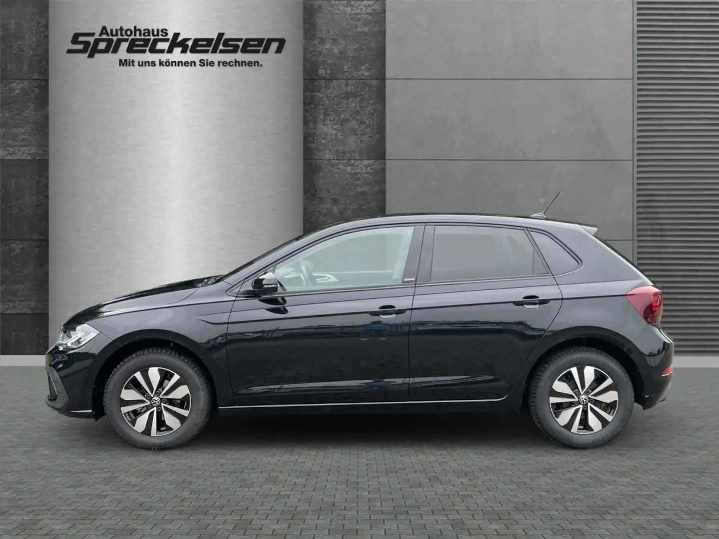 Volkswagen Polo 1.0 TSI++Move++Digitales Cockpit++LED Klima Schwarz - 2