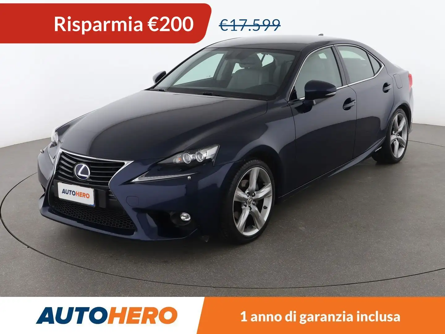 Lexus IS 300 IS 300h Luxury FHEV Kék - 1