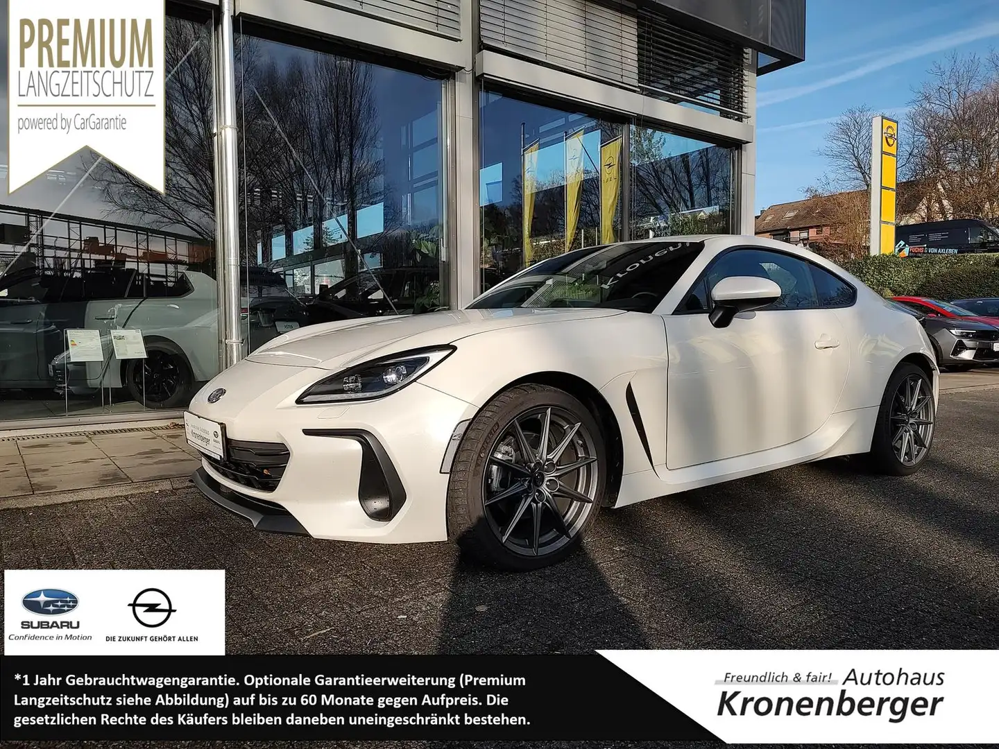 Subaru BRZ 2.4 MT Sport Sportauspuff Miltek Blanc - 1