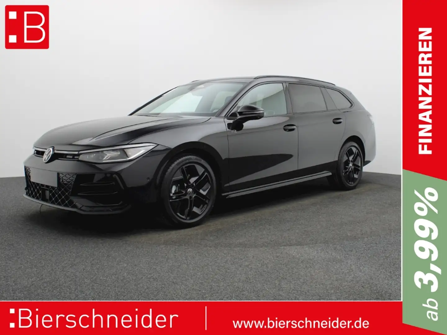 Volkswagen Passat 2.0 TDI DSG R-line BLACK-STYLE inkl. WKR DCC HUD M Schwarz - 1