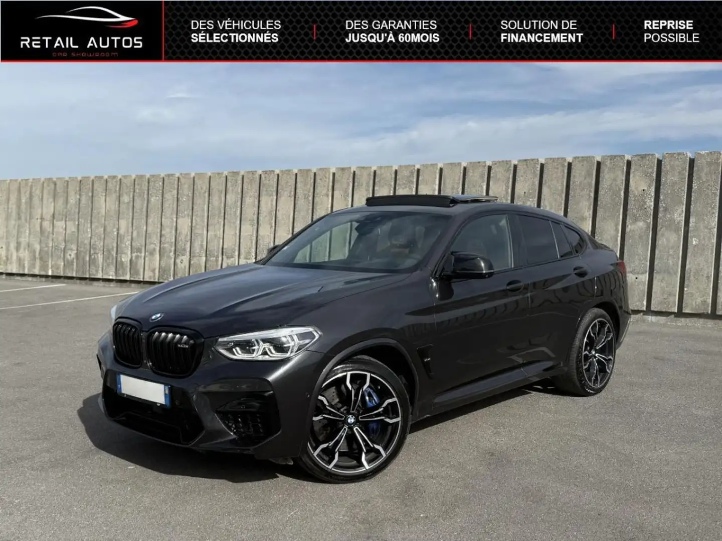 BMW X4 M 3.0 510ch Compétition BVA8 Grau - 1